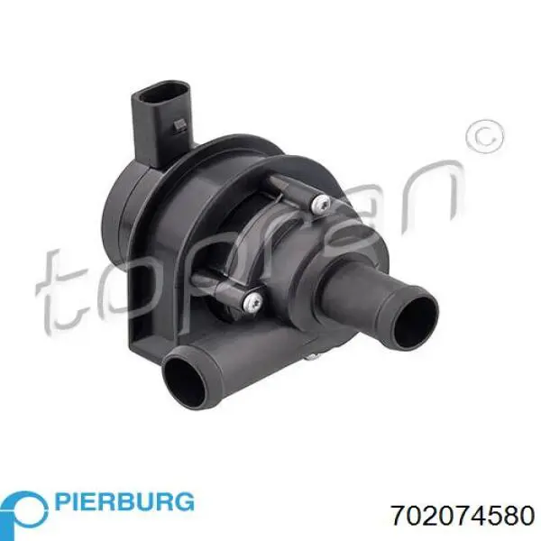 Compre 702074580 Pierburg Bomba de água (bomba) de esfriamento, adicional elétrica
