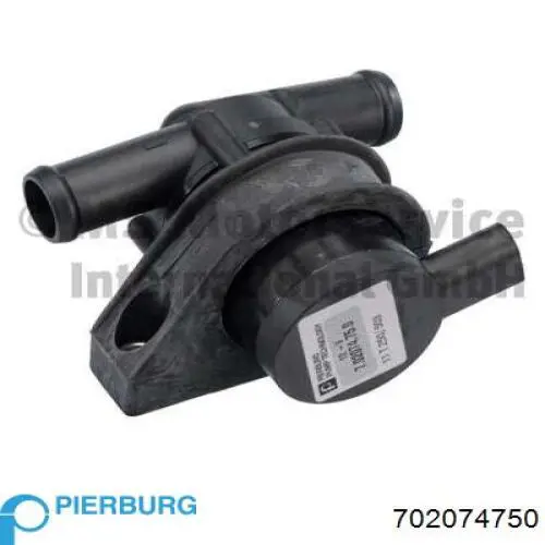Compre 702074750 Pierburg Bomba de água (bomba) de esfriamento, adicional elétrica