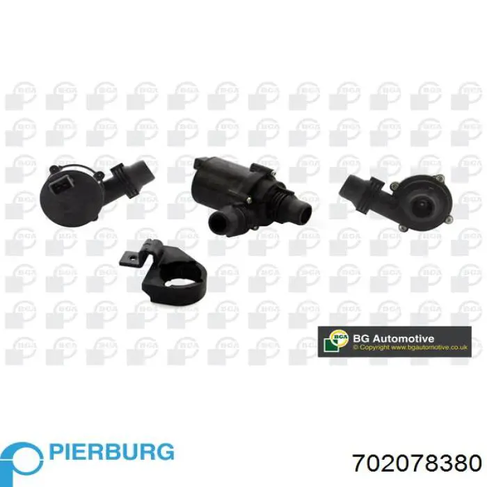 Compre 702078380 Pierburg Bomba de água (bomba) de esfriamento, adicional elétrica