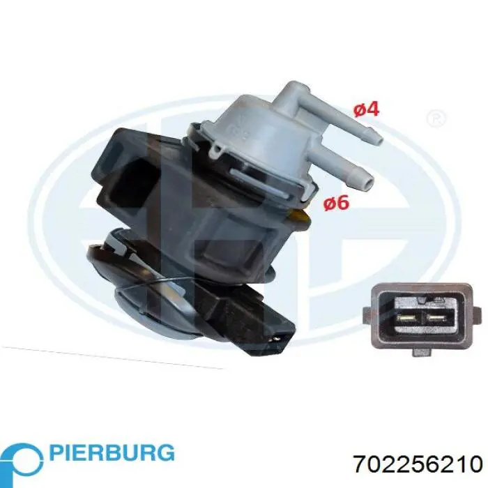 Compre 702256210 Pierburg Convertidor de pressão (solenoide) de supercompressão