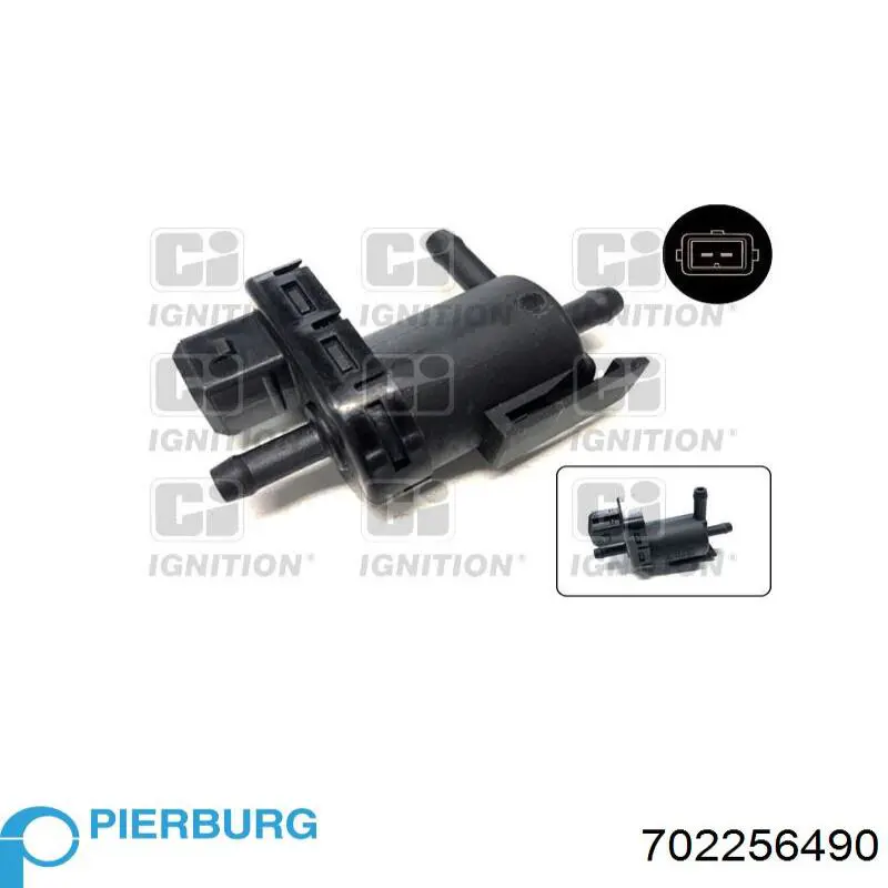702256490 Pierburg Convertidor de pressão (solenoide) de supercompressão
