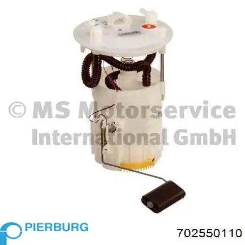 Compre 702550110 Pierburg Módulo de bomba de combustível com sensor do nível de combustível
