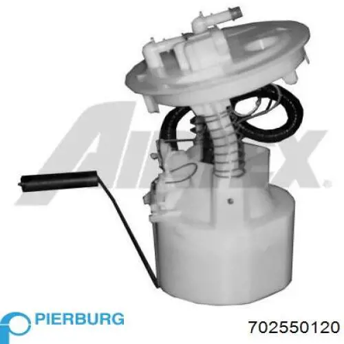 Compre 702550120 Pierburg Módulo de bomba de combustível com sensor do nível de combustível
