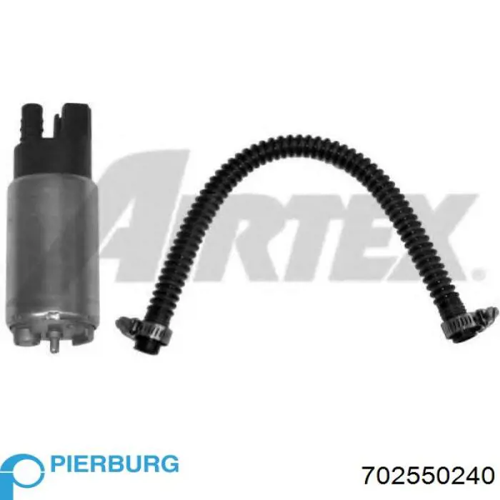 Compre 702550240 Pierburg Módulo de bomba de combustível com sensor do nível de combustível