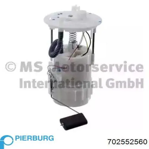 702552560 Pierburg Módulo de bomba de combustível com sensor do nível de combustível