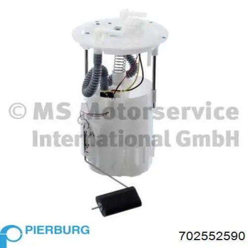702552590 Pierburg Módulo de bomba de combustível com sensor do nível de combustível