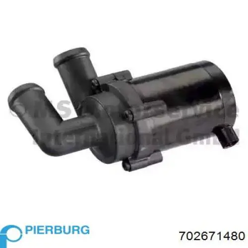 Bomba de água (bomba) de esfriamento, adicional elétrica Pierburg 702671480 preço, a partir de 88,53 USD