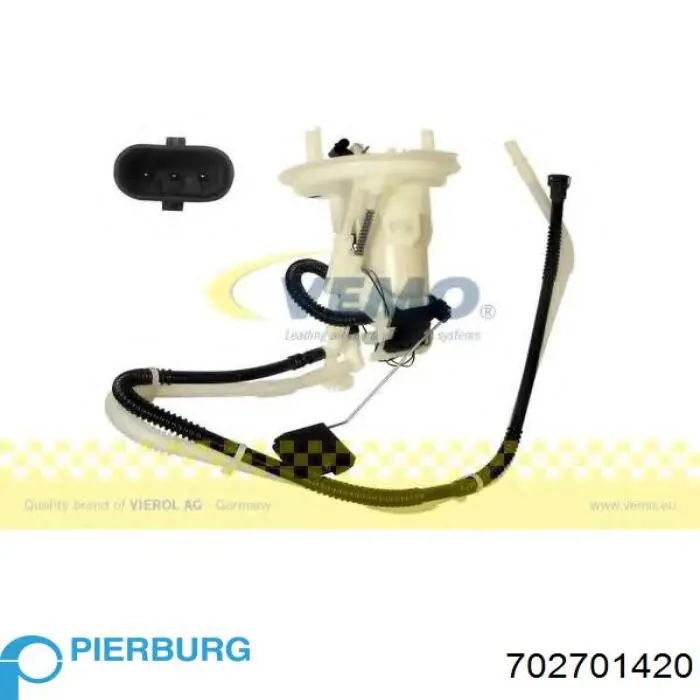 Compre 702701420 Pierburg Módulo de bomba de combustível com sensor do nível de combustível