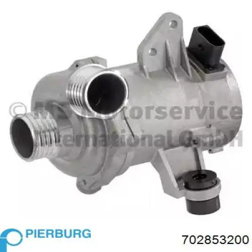 702853200 Pierburg Bomba de água (bomba) de esfriamento, adicional elétrica