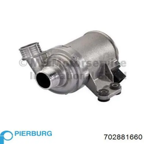 702881660 Pierburg Bomba de água (bomba) de esfriamento, adicional elétrica