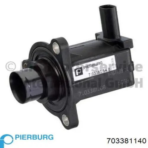 703381140 Pierburg Válvula de recirculação de ar supercompressão de turbina