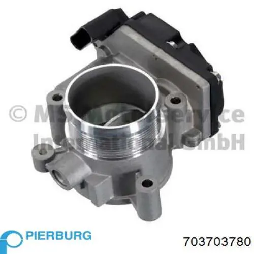 703703780 Pierburg Válvula de borboleta montada