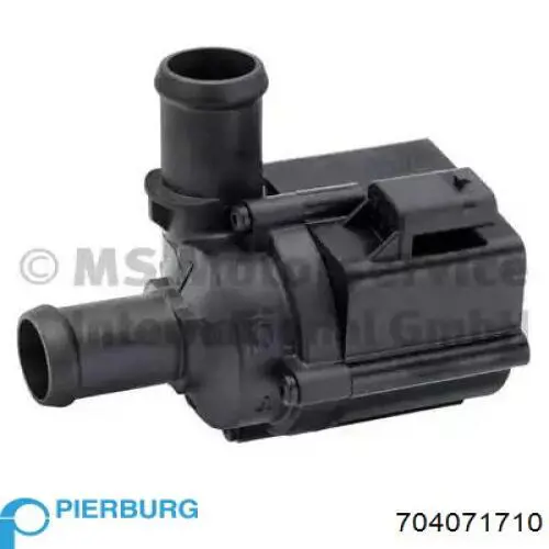 Bomba de água (bomba) de esfriamento, adicional elétrica Pierburg 704071710 preço, a partir de 80,31 USD