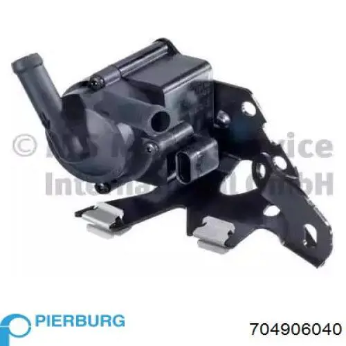 704906040 Pierburg Bomba de água (bomba) de esfriamento, adicional elétrica