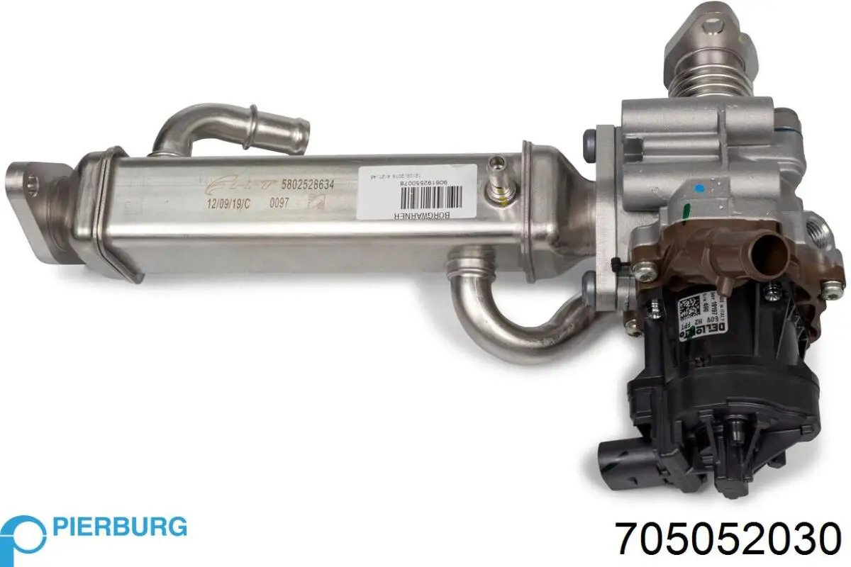 Radiador do sistema EGR de recirculação dos gases de escape Fiat/Alfa/Lancia 5802528634 preço, a partir de 199,36 USD