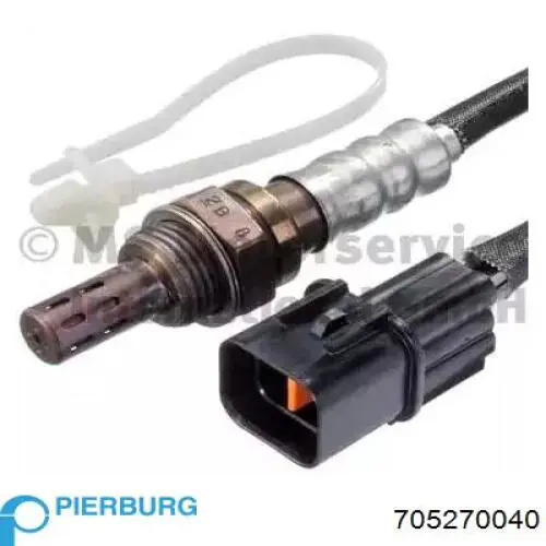 Compre 705270040 Pierburg Sonda lambda, sensor esquerdo de oxigênio até o catalisador