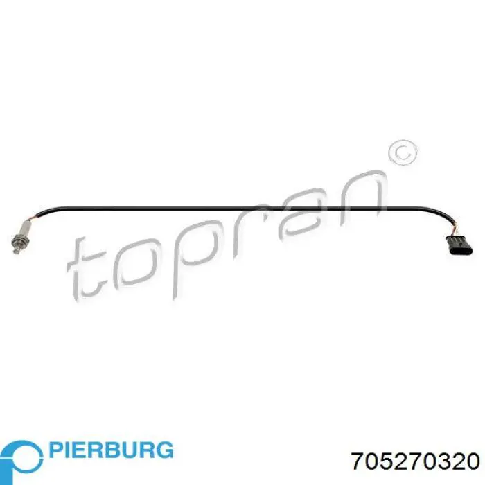 Compre 705270320 Pierburg Sonda lambda, sensor de oxigênio até o catalisador