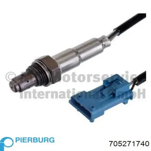 705271740 Pierburg Sonda lambda, sensor de oxigênio depois de catalisador