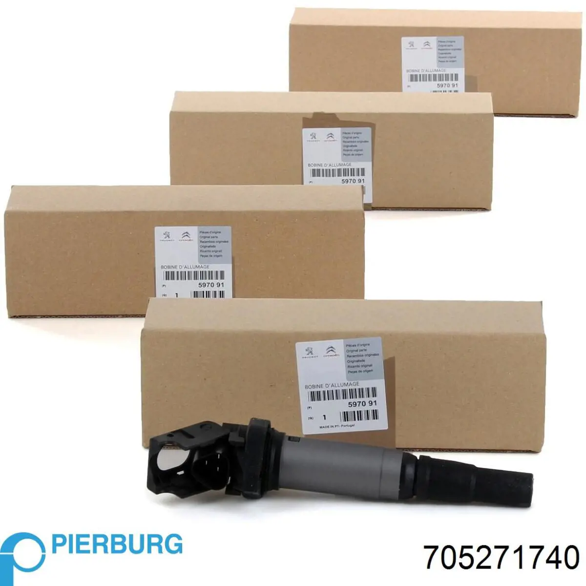 Compre 705271740 Pierburg Sonda lambda, sensor de oxigênio depois de catalisador