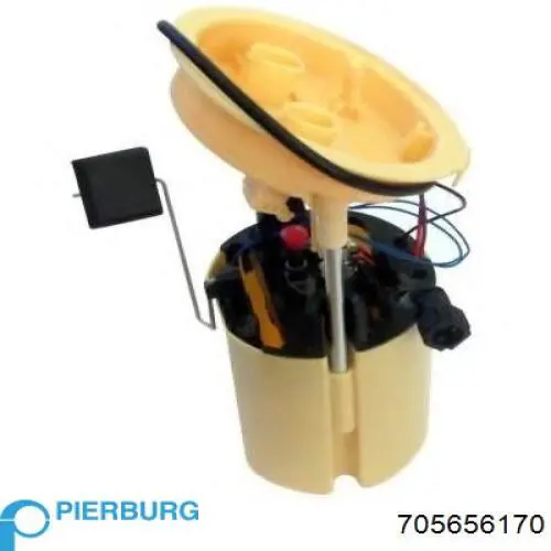 Compre 705656170 Pierburg Módulo de bomba de combustível com sensor do nível de combustível