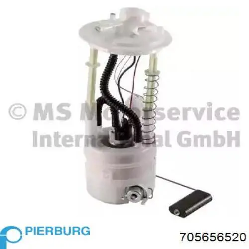 705656520 Pierburg Módulo de bomba de combustível com sensor do nível de combustível