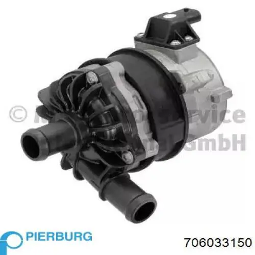 706033150 Pierburg Bomba de água (bomba) de esfriamento, adicional elétrica