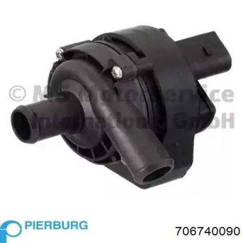 706740090 Pierburg Bomba de água (bomba) de esfriamento, adicional elétrica