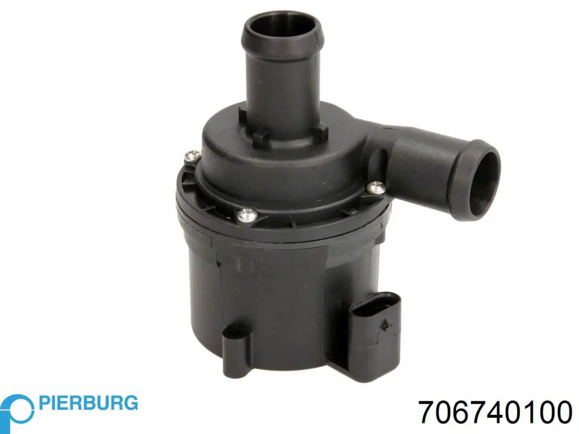 706740100 Pierburg Bomba de água (bomba) de esfriamento, adicional elétrica