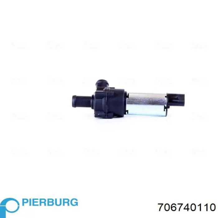 Compre 706740110 Pierburg Bomba de água (bomba) de esfriamento, adicional elétrica