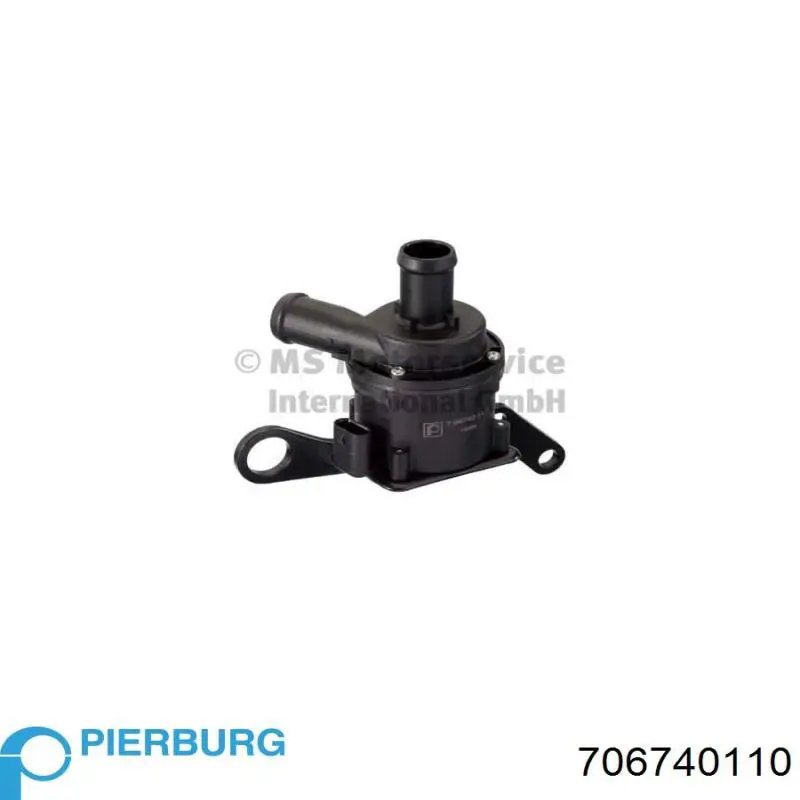 Bomba de água (bomba) de esfriamento, adicional elétrica Pierburg 706740110 preço, a partir de 121,22 USD