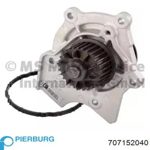 707152040 Pierburg Bomba de água (bomba) de esfriamento