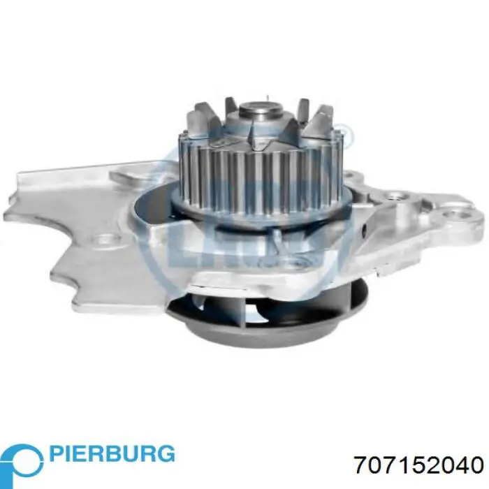 Compre 707152040 Pierburg Bomba de água (bomba) de esfriamento