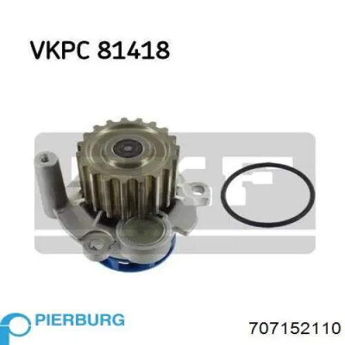 Compre 707152110 Pierburg Bomba de água (bomba) de esfriamento
