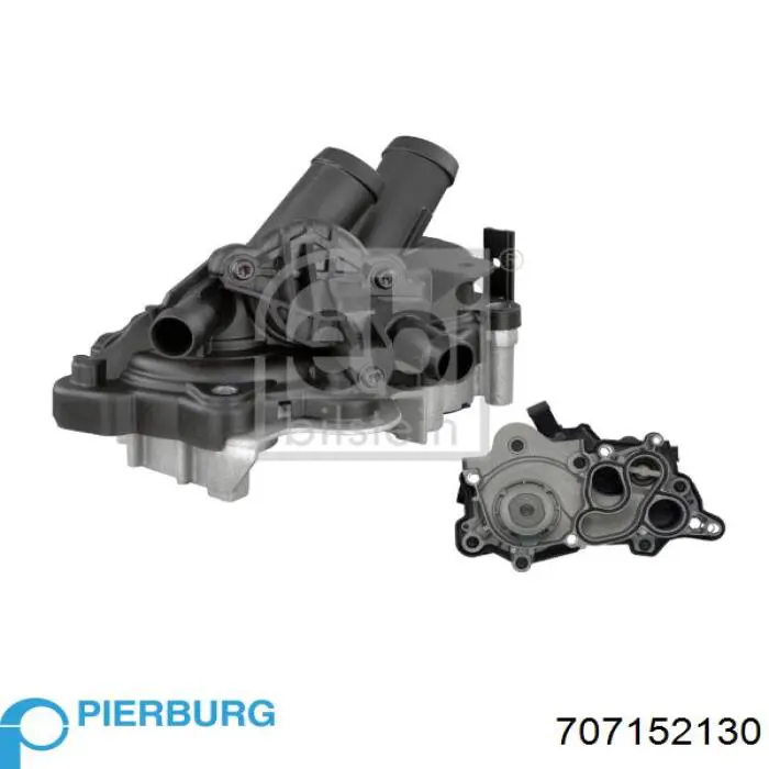 Bomba de água (bomba) de esfriamento, montada com caixa Pierburg 707152130 preço, a partir de 212,04 USD
