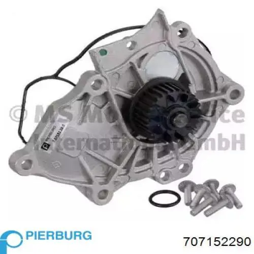 707152290 Pierburg Bomba de água (bomba) de esfriamento