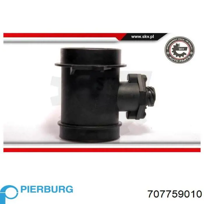 Compre 707759010 Pierburg Sensor de fluxo (consumo) de ar, medidor de consumo M.A.F. - (Mass Airflow)