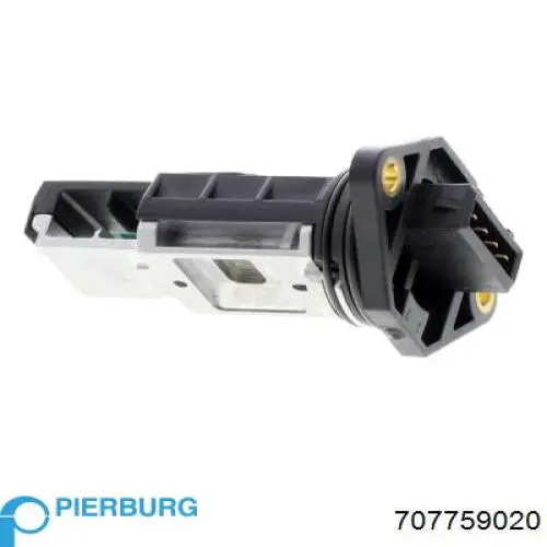 Compre 707759020 Pierburg Sensor de fluxo (consumo) de ar, medidor de consumo M.A.F. - (Mass Airflow)