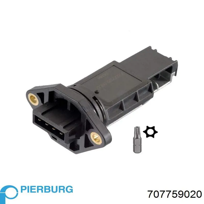 Sensor de fluxo (consumo) de ar, medidor de consumo M.A.F. - (Mass Airflow) Pierburg 707759020 preço, a partir de 44,34 USD