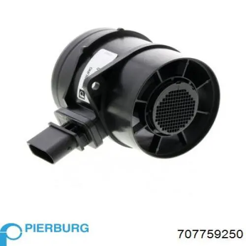 Compre 707759250 Pierburg Sensor de fluxo (consumo) de ar, medidor de consumo M.A.F. - (Mass Airflow)