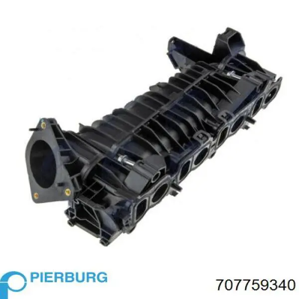 Compre 707759340 Pierburg Sensor de fluxo (consumo) de ar, medidor de consumo M.A.F. - (Mass Airflow)