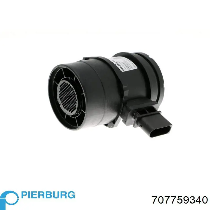 Compre 707759340 Pierburg Sensor de fluxo (consumo) de ar, medidor de consumo M.A.F. - (Mass Airflow)