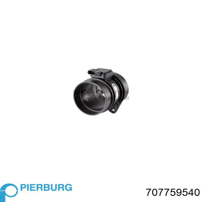 707759540 Pierburg Sensor de fluxo (consumo) de ar, medidor de consumo M.A.F. - (Mass Airflow)