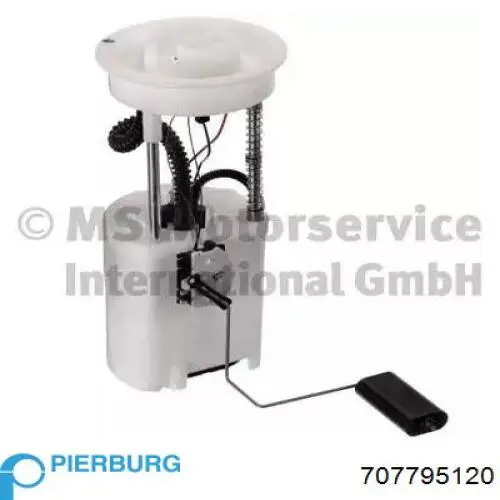 707795120 Pierburg Módulo de bomba de combustível com sensor do nível de combustível