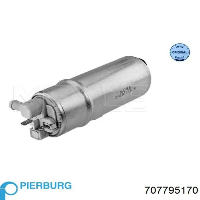 Compre 707795170 Pierburg Elemento de turbina da bomba de combustível