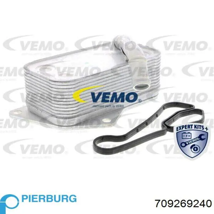 709269240 Pierburg Radiador de óleo (frigorífico), debaixo de filtro