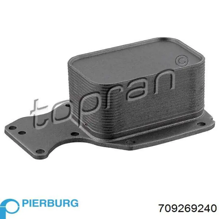 Compre 709269240 Pierburg Radiador de óleo (frigorífico), debaixo de filtro