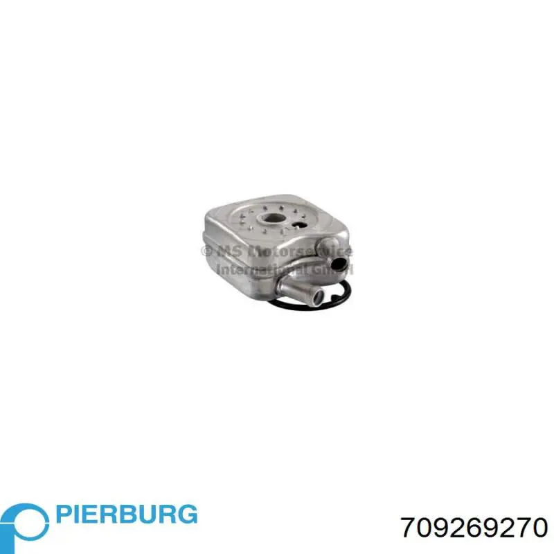 709269270 Pierburg Radiador de óleo (frigorífico), debaixo de filtro