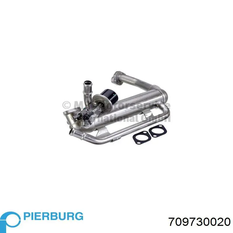 709730020 Pierburg Radiador do sistema EGR de recirculação dos gases de escape