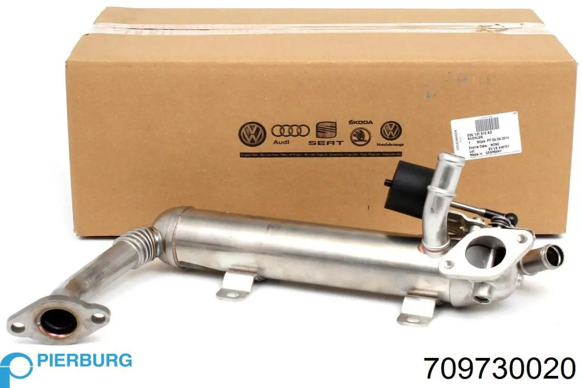 Radiador do sistema EGR de recirculação dos gases de escape Pierburg 709730020 preço, a partir de 187,19 USD