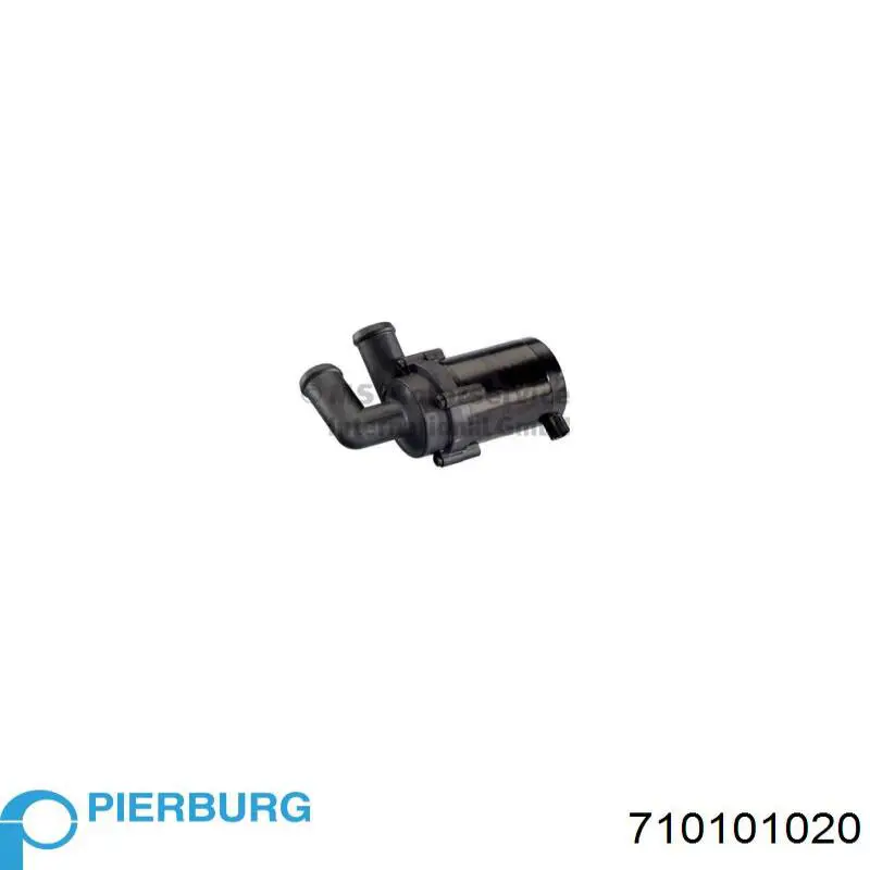 710101020 Pierburg Bomba de água (bomba) de esfriamento, adicional elétrica